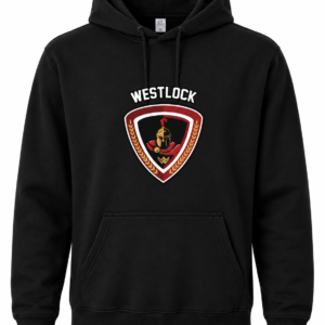 WMHA Black Hoodie VINYL FRONT